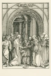 Lo sposalizio della Vergine, 1504 circa (xilografia)