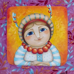 La ragazza felice dell