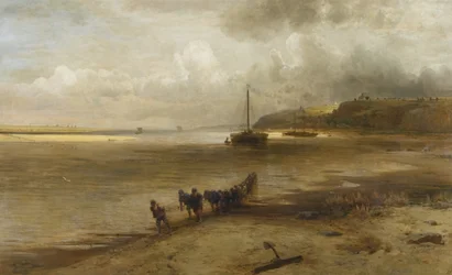 Il Volga vicino a Yuryevets, 1870