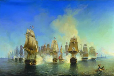 La battaglia navale di Athos