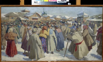 Davanti a un prikhaz a Mosca