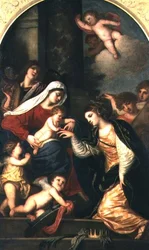 Il matrimonio mistico di Santa Caterina