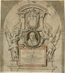 Progetto per il monumento a papa Gregorio XV