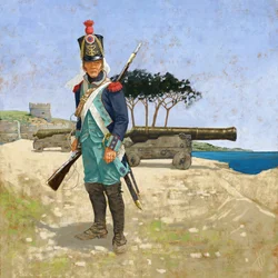 Un cannoniere della guardia costiera francese del 1810-1813 circa, 2018