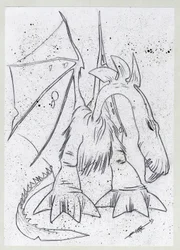 Animale leggendario per illustrazione fantasy: drago