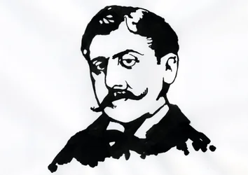 Marcel Proust (inchiostro su carta)