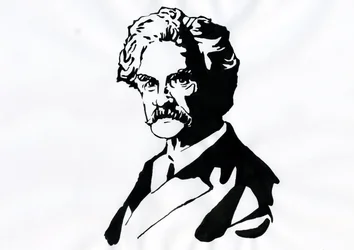 Ritratto di Mark Twain (1835-1910)