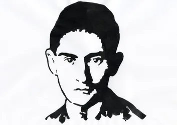 Ritratto dello scrittore Franz Kafka (1883-1924)