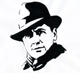 Ritratto del prefetto e resistente francese Jean Moulin (1899-1943)