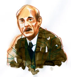 Ritratto dello scrittore Paul Valery