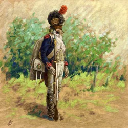 Fante rivoluzionario con elmetto da bruco, 2018
