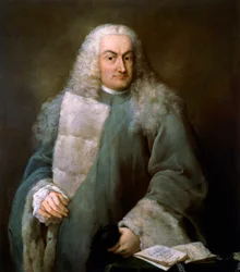 Ritratto di Giulio Contarini da Mula (1519-1575), procuratore di San Marco, dipinto di Alessandro Longhi (1733-1813)