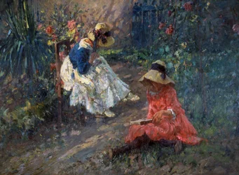 Giardino in fiore