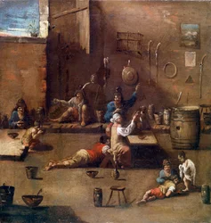 Addestramento dei cani, c1690-1745