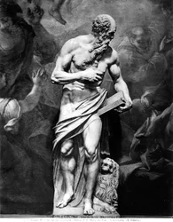 Statua raffigurante San Girolamo