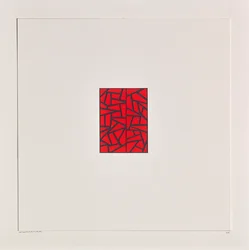 Pezzi Rossi su Bianco