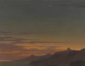 Fine della giornata - Tramonto sulla costa
