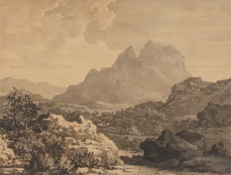 Paesaggio montuoso
