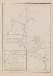 Piano del porto delle Seychelles, fine XVIII - inizio XIX secolo