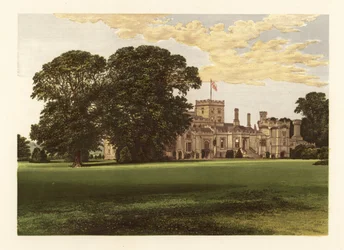 Elton Hall, Northamptonshire, Inghilterra