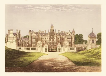 Harlaxton Manor, Lincolnshire, Inghilterra
