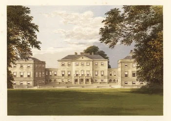 Parco di Nuneham, Berkshire, Inghilterra (incisione)