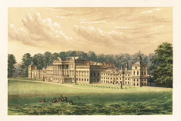 Wentworth Woodhouse, Yorkshire, Inghilterra, 1880