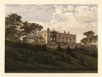 Workington Hall, Cumberland, Inghilterra