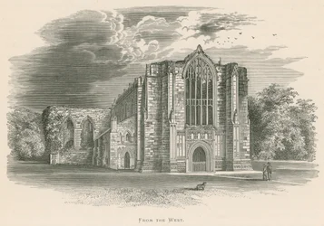 Bolton Priory, da Ovest