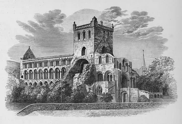 Da sud-est, Abbazia di Jedburgh, c1880, 1897