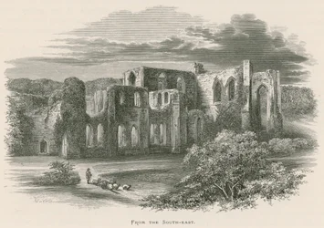 Abbazia di Furness, da sud-est