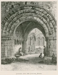 Abbazia di Furness, Vista nella Sala Capitolare