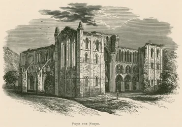 Abbazia di Rievaulx, dal nord
