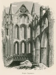 Abbazia di Whitby, transetto nord
