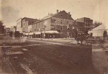 Galleria di Gardner, 7th e D Streets, Washington, D.C., 1864