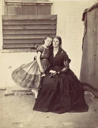 Signora Greenhow e Figlia, Imprigionate nel Vecchio Campidoglio, Washington