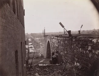 Rovine del ponte ferroviario Richmond & Petersburg, Richmond, Virginia