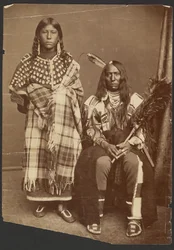[Coppia di nativi americani non identificati]