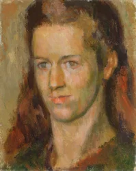 Ritratto di Anne Olivier Popham (poi Mrs Quentin Bell) 1939