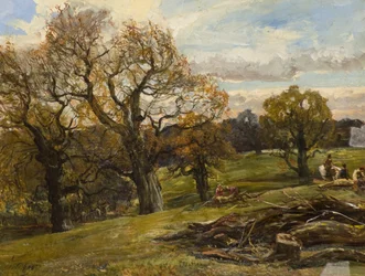 Foresta di Cadzow, c.1860