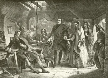 Il primo incontro del principe Carlo con Flora Macdonald