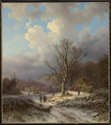 Paesaggio di neve