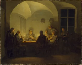 Giocatori di carte, 1815