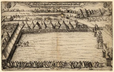 Gli arcieri della balestra a Monaco, 1599