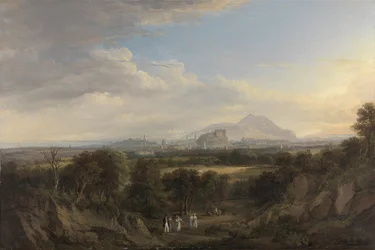 Veduta di Edimburgo da ovest