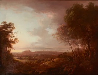 Veduta di Edimburgo da Blackford Hill