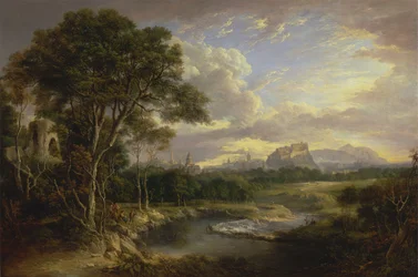 Veduta della città di Edimburgo