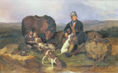 Caccia alla pernice, 1848