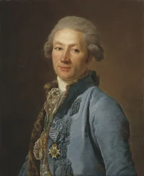 Christoffer Bogislaus Zibet, cancelliere di corte e barone, 1784