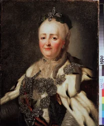 Ritratto di Caterina II (1729-1796), imperatrice di Russia